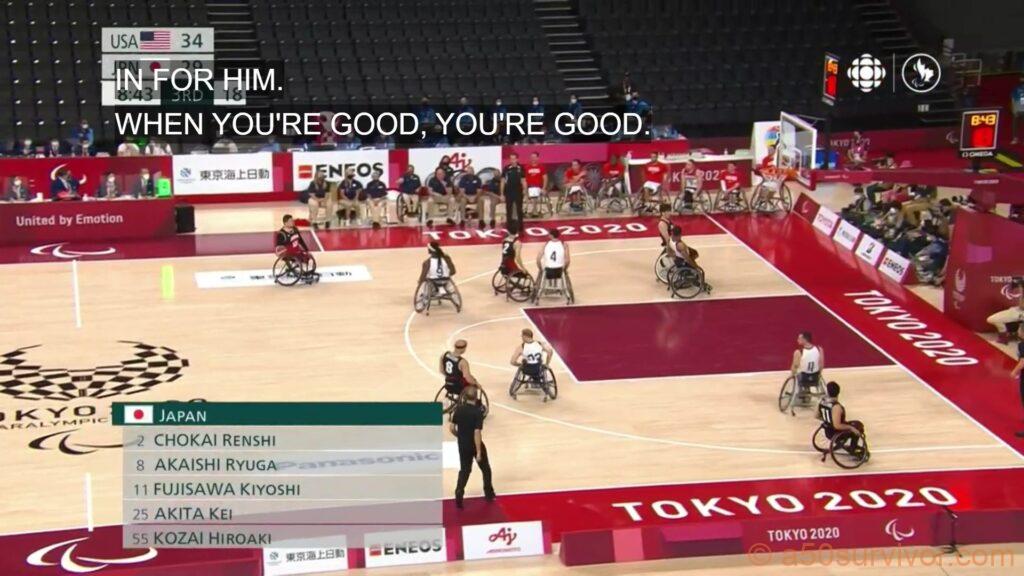 パラリンピックバスケ男子の決勝戦